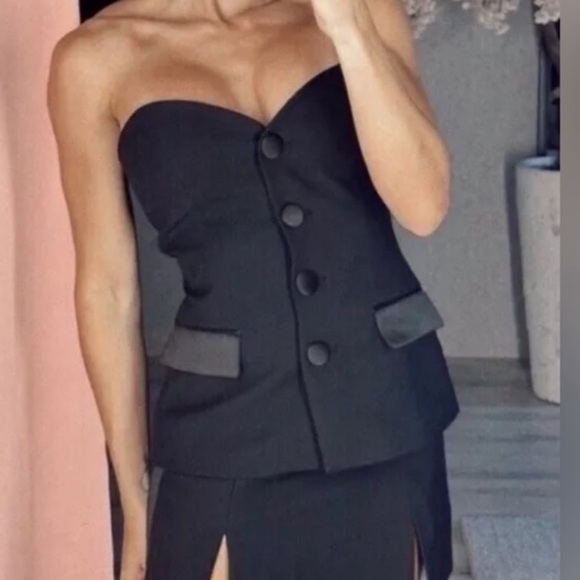 Zara Button top - Picture 2 of 2